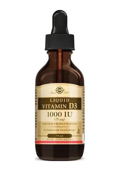 Solgar Vitamin D3 1000 IU Liquid 59 ML