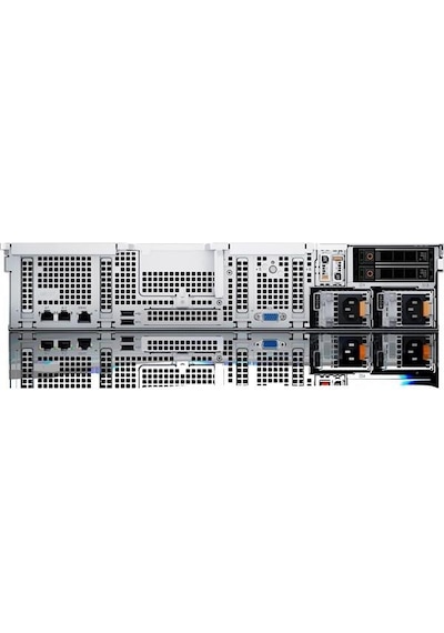 Dell Silver 4410y R760xs Per760xs1spl 64gb Ddr5 Ecc Udımm- 480gb Ssd- 2x700w 2u Rack Sunucu