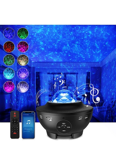 Yıldızlı Gökyüzü Projektörü Led Galaxy Light, Yıldızlı Projektör Işığı, Bulutlar Ve Yıldızlar, Diğer