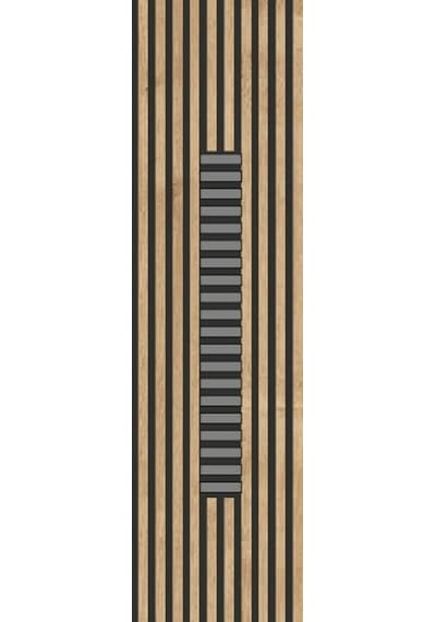 Winflex Eko Safirmix Keçeli Akustik Ahşap Paneli 50x240c...