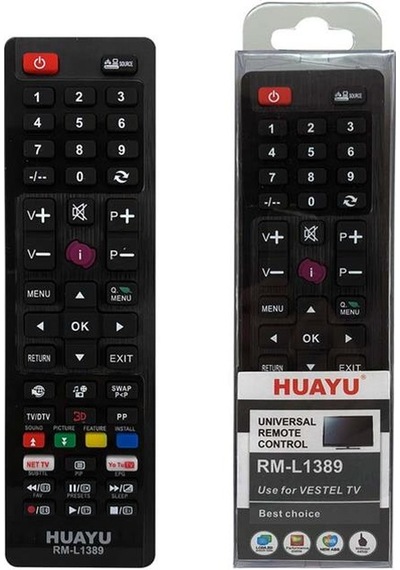 Huayu Rm-l1389 Netflix - Youtube Tuşlu Vestel Universal Lcd Led Tv Kumandası