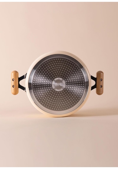 The Mia Cucina Di Mia Derin Tencere 20 Cm Cdm0003 Beyaz