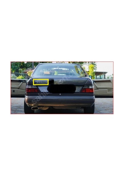 Mercedes 300 Ce Çubuklu Bagaj Yazısı