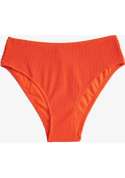 Koton Yüksek Bel Bikini Altı Dokulu Kırmızı 3sak00031bm 3SAK00031BM410 Kırmızı