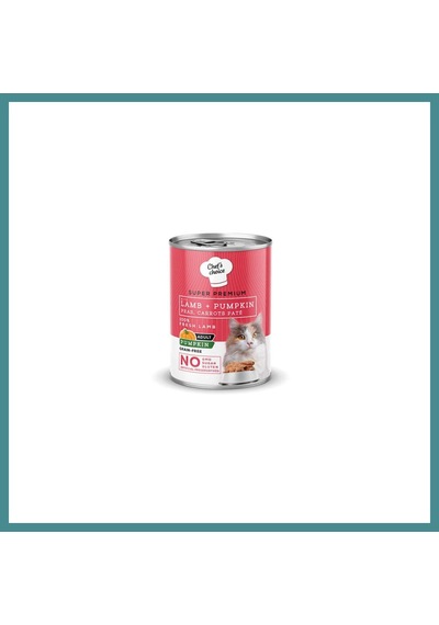 Chefs Choice Pumpkin Pate Lamb Kuzulu Balkabaklı Tahılsız Yetişkin Kedi Konservesi 400 Gr Mac