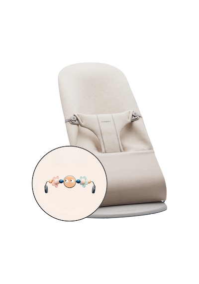 Babybjörn Balance Bliss Ana Kucağı Cotton 3d Jersey Oyuncaklı / Light Beige