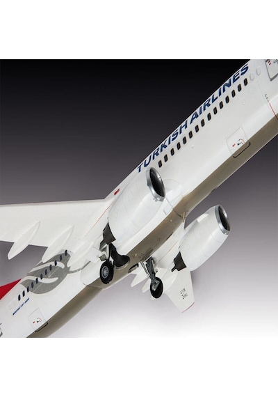 63772 Revell - Turkish Airlines Boeing 737-800 1:144 Maket Kiti