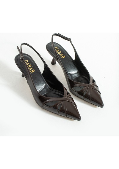 Dabab Shoes Sıeny Kadın Acı Kahve 6 Cm Topuklu Arkası Açık Tokalı Sivri Burun Rugan Ayakkabı Acı Kahverengi Dabab Shoes Sıeny Kadın Acı Kahve 6 Cm Topuklu Arkası Açık Tokalı Sivri Burun Rugan Ayakkabı Acı Kahverengi