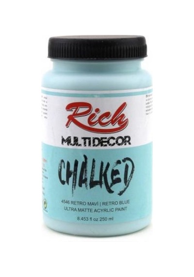 Multi Decor Chalked Akrilik 250ml N:4546 Petrol Mavi Nocolor