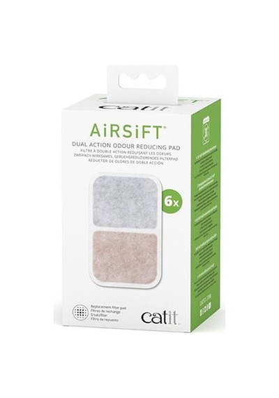 Catit Airsift Kedi Tuvaleti Koku Azaltımı Filtresi 6lı 160-53017.01