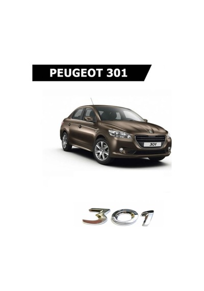 Peugeot 301 Arka Bagaj 301 Yazısı Yerli Üretim 9678485280