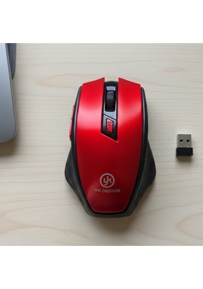 River World Kablosuz Mouse Rengi Kırmızı Diğer
