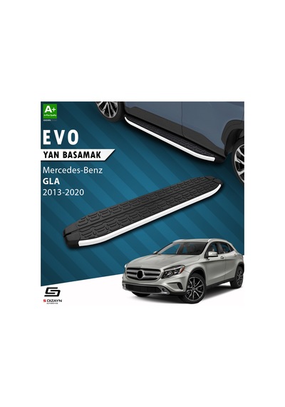 S-dizayn Mercedes Gla X156 Evo Aluminyum Yan Basamak 183 Cm 2013-2020