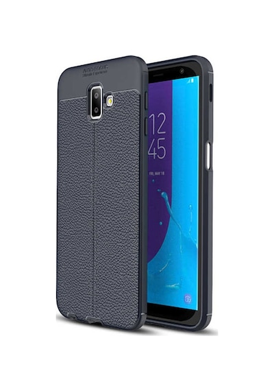 Samsung Galaxy Uyumlu J6 Plus Kilif Deri Tarzi Niss Silikon Case 389468114