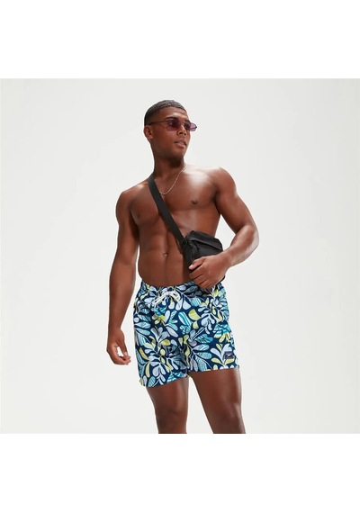 Speedo Leisure 16" Erkek Deniz Şortu Mavi