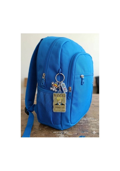 Owl Bag One Piece Wanted Serisi Sanji Desenli Acrylic Anahtarlık Çanta Süsü Mıx