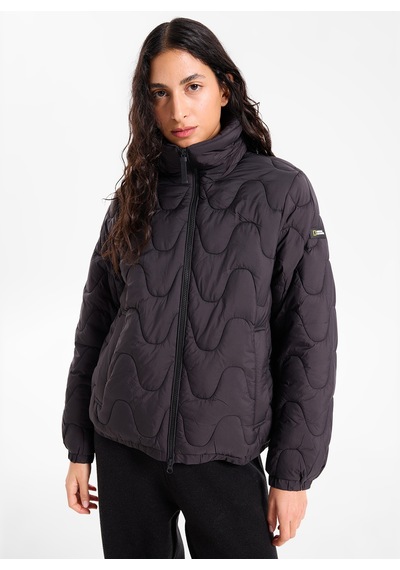 National Geographic Siyah Kadın Mont N6wl-mnt4590