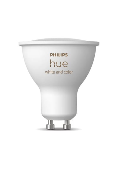 Philips Huewca 4.2w Renkli Akıllı Ampul Gu10 Spot Ampul Rgb - Ayarlanabilir Renk Sıcaklığı Ve Parlaklık