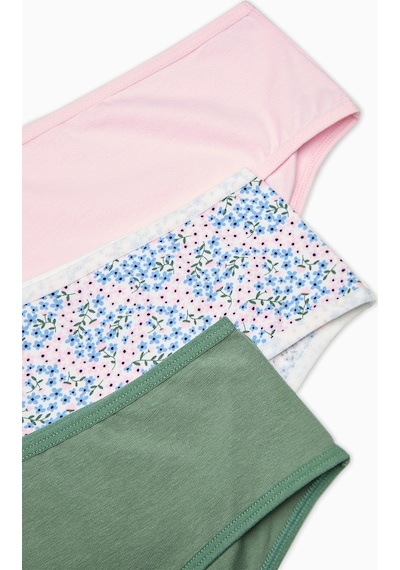 Penti Sweet Bouquet 3lü Cover Çok Renkli Slip Külot