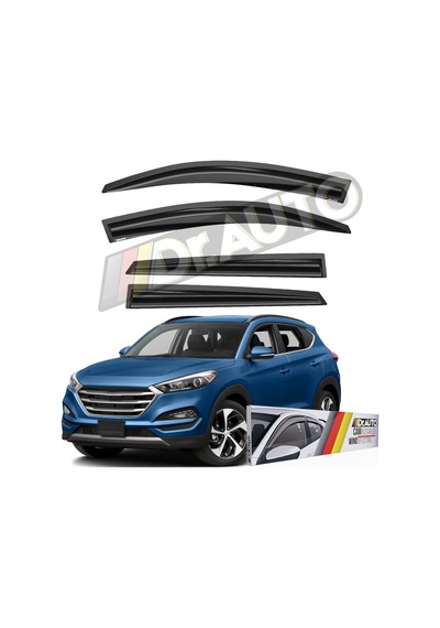 Hyundai Tucson 2015-2020 Arası Cam Rüzgarlığı 4lü