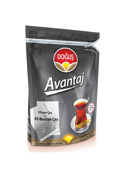 Doğuş Avantaj EDT Siyah Süzen Demlik Poşet Çay 35 x 30 G