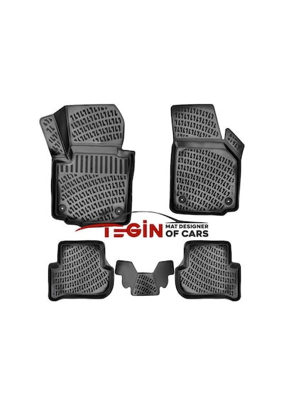 Skoda Yeti 2009-2017 1.4/1.6 Dizel Siyah 3d Havuzlu Paspas