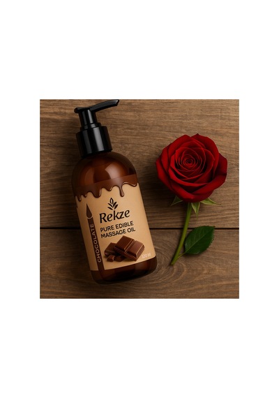 "çikolata Aromalı 120 Ml Erotik Vücut Masaj Yağı Nemlendirici, Romantik Ve Duyusal" - 266229977