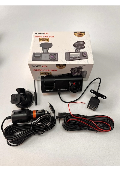 Pro Cc33 1080p Full Hd Araç Içi Kamera Ön Arka Ve Iç Kayıt 3 Kamera Gece Görüşlü G Sensör Geniş Açı