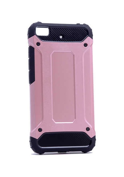 Noktaks - Xiaomi Mi 5s Uyumlu - Kılıf Çift Katman Koruyucu Crash Military Tank Kılıf - Rose Gold Rose Gold