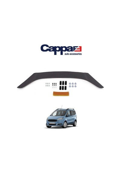 Cappafe Ford Courier Ön Kaput Koruyucu Rüzgarlık 4Mm Abs 2014-