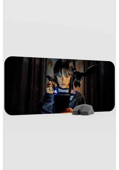 Wednesday V3 70x30 Xl Gaming Kauçuk Kaymaz Taban Mouse Pad Fare Altlığı