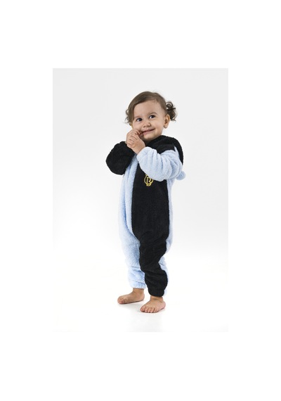 Welsoft Peluş Unisex Fermuarlı Kışlık Bebek Uyku Tulumu