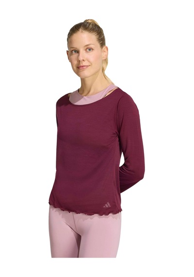 Adidas Motıon Ls Maroon Kadın Tişört Kv4046 X