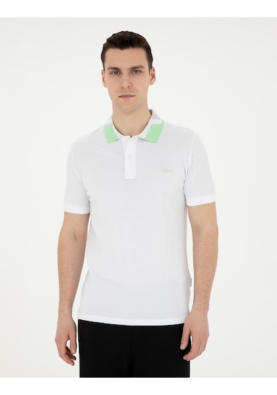 Pierre Cardin Erkek Beyaz Tişört 50285222-vr013 Beyaz