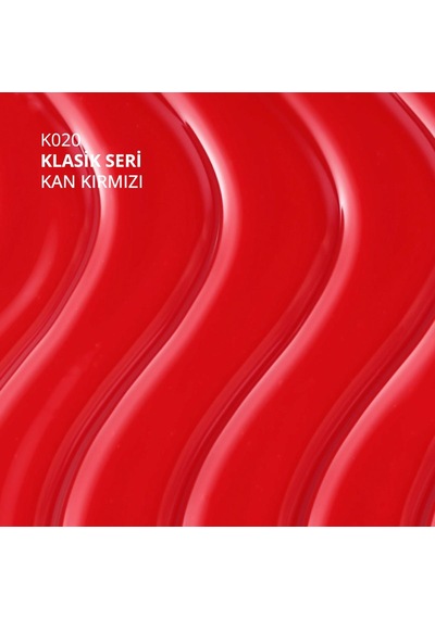 Kalıcı Oje K020, Kan Kırmızısı, 10 Ml Diğer