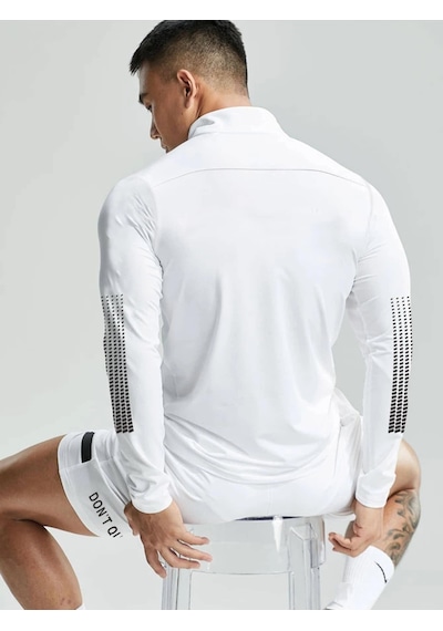 Ghassy Co. Erkek Running Hızlı Kuruma Nem Emici Teknik Performan Uzun Kollu T-shirt Haki
