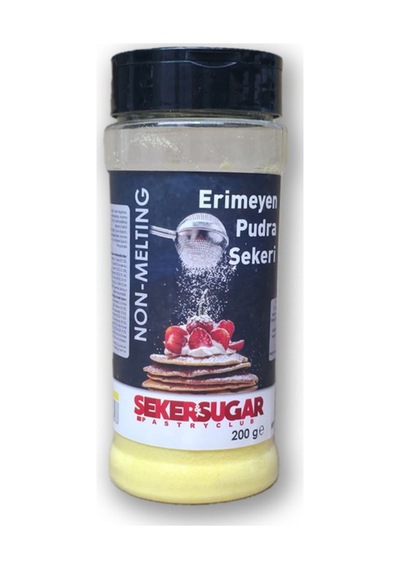 Şeker Sugar Erimeyen Pudra Şekeri 200gr Sarı Diğer