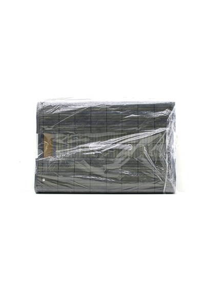Bambu Üçgen Kirli Çamaşır Sepeti 35x60 Cm - Kapaklı, Kumaş Torbalı Sarı