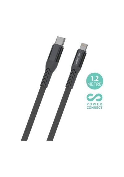 Polosmart Pbs420 Type-c To Lightning 20w Hızlı Şarj Ve Data Kablosu Antrasit
