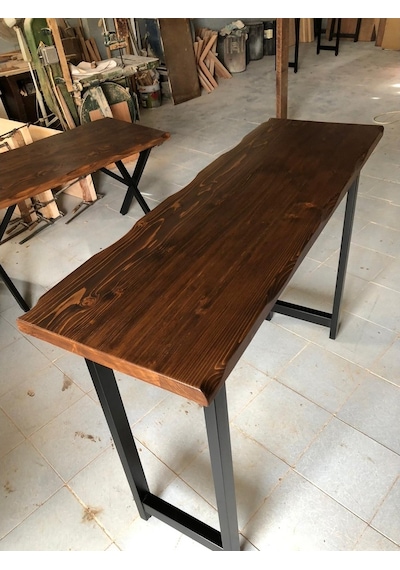 Bintaşmobilya Kütük Bar Masa-140X60.Cm