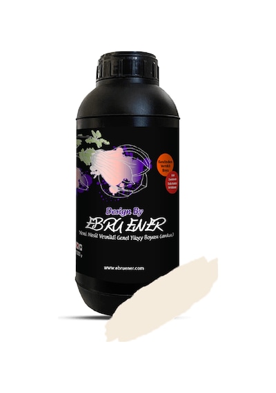Ebru Ener Anka Vernikli Genel Yüzey Boyası Sahra Bej 1000 Gr.