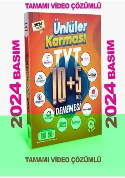 Ünlüler Karması 2024 Tyt 10+5 Deneme