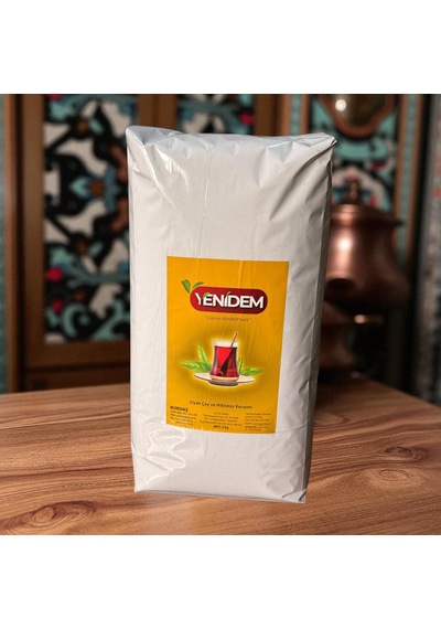 Yenidem Siyah Çay Ve Hibiskus % 3 Bamya Çiçeği Karışımı 5 Kg