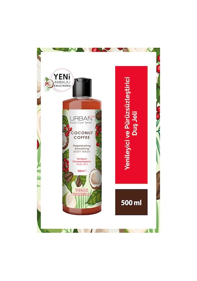 2 Adet Urban Care Coconut Coffee Duş Jeli 500 Ml Diğer