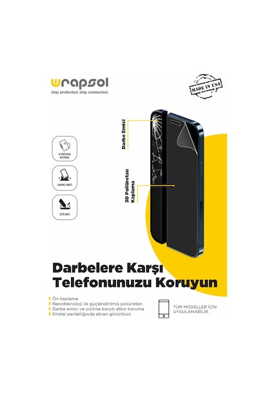 Oppo Reno 10 Pro Darbeye Dayanıklı Ekran Koruyucu Poliüretan Film