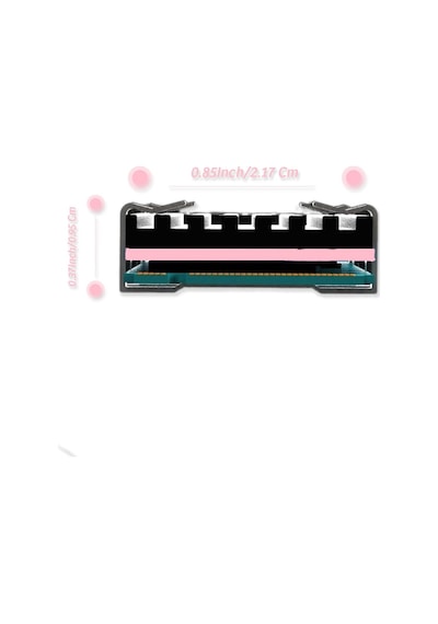 Ssd Cooler - 20x100x1.00mm 12.8w/m-k M.2 Ssd Soğutucu Termal/thermal Pad: Üstün Soğutma Performansı Ve Güvenilirli Diğer