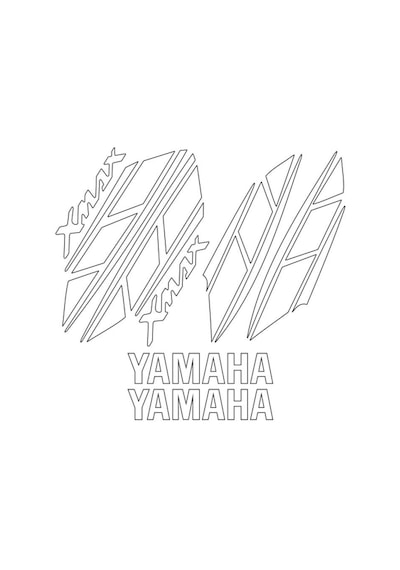 Yamaha Xmax Sticker Set 001 N11.71270