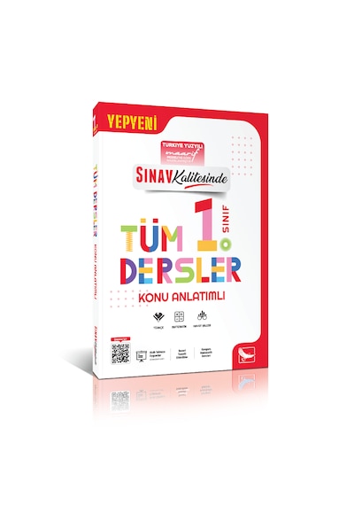 Sınav Yayınları 1. Sınıf Tüm Dersler Konu Anlatımlı
