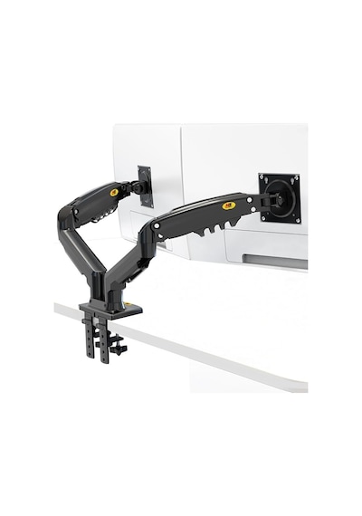 North Bayou Nb F160 17-27" Çift Kol 2-9 Kg Amortisörlü Monitör Standı