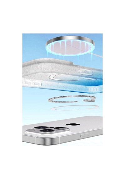 Apple İphone 15 Plus Pummel Shiny Magsafe Kapak
